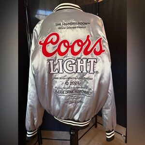 Coor’s light satin jacket